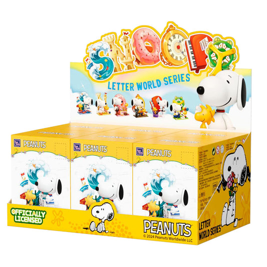 Snoopy Pantasy Snoopy Letter World Series Blind Box 11cm x6