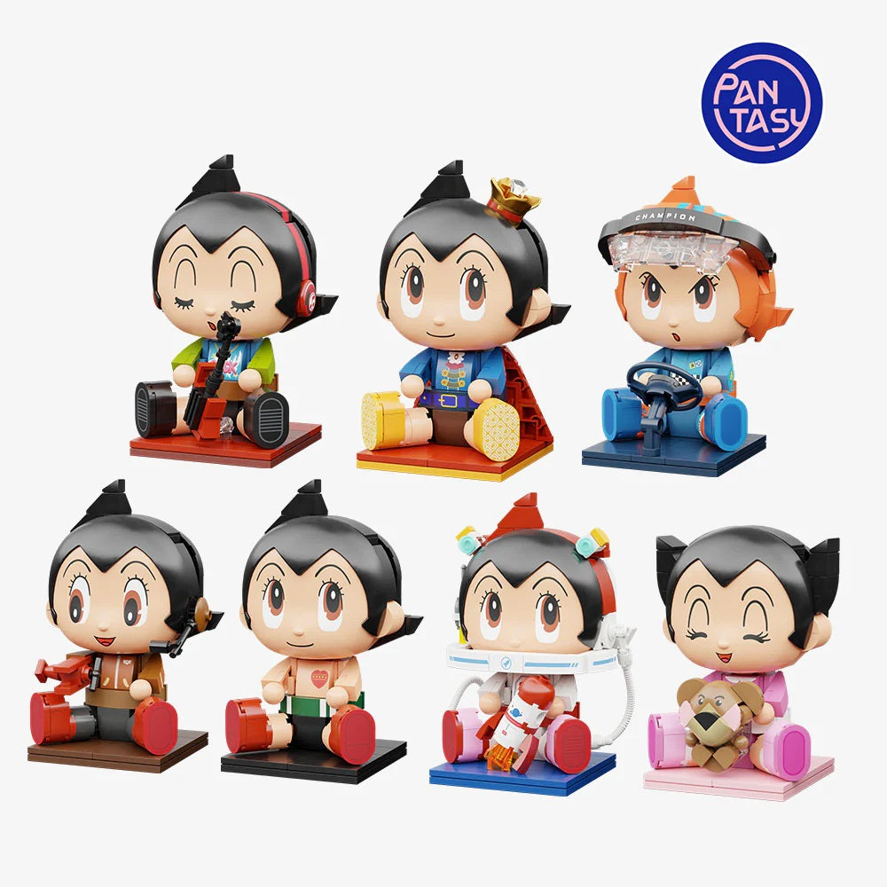 Pantasy 99128 Astro Boy Sitting Baby Series Blind Box 13cm -Display of 6