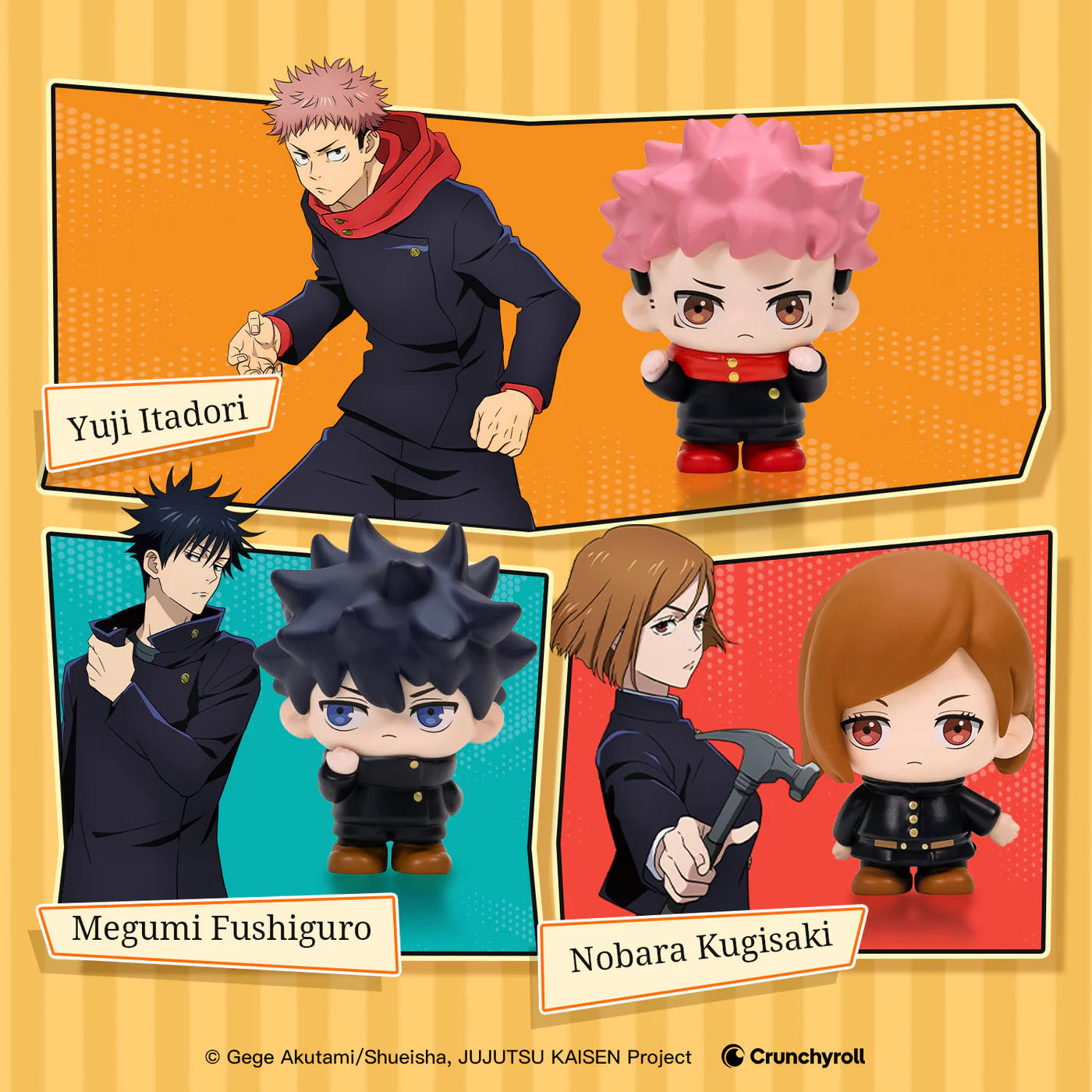 Jujutsu Kaisen Puremind Slice Of Life Blind Box Mini Fig Asst 12pcs