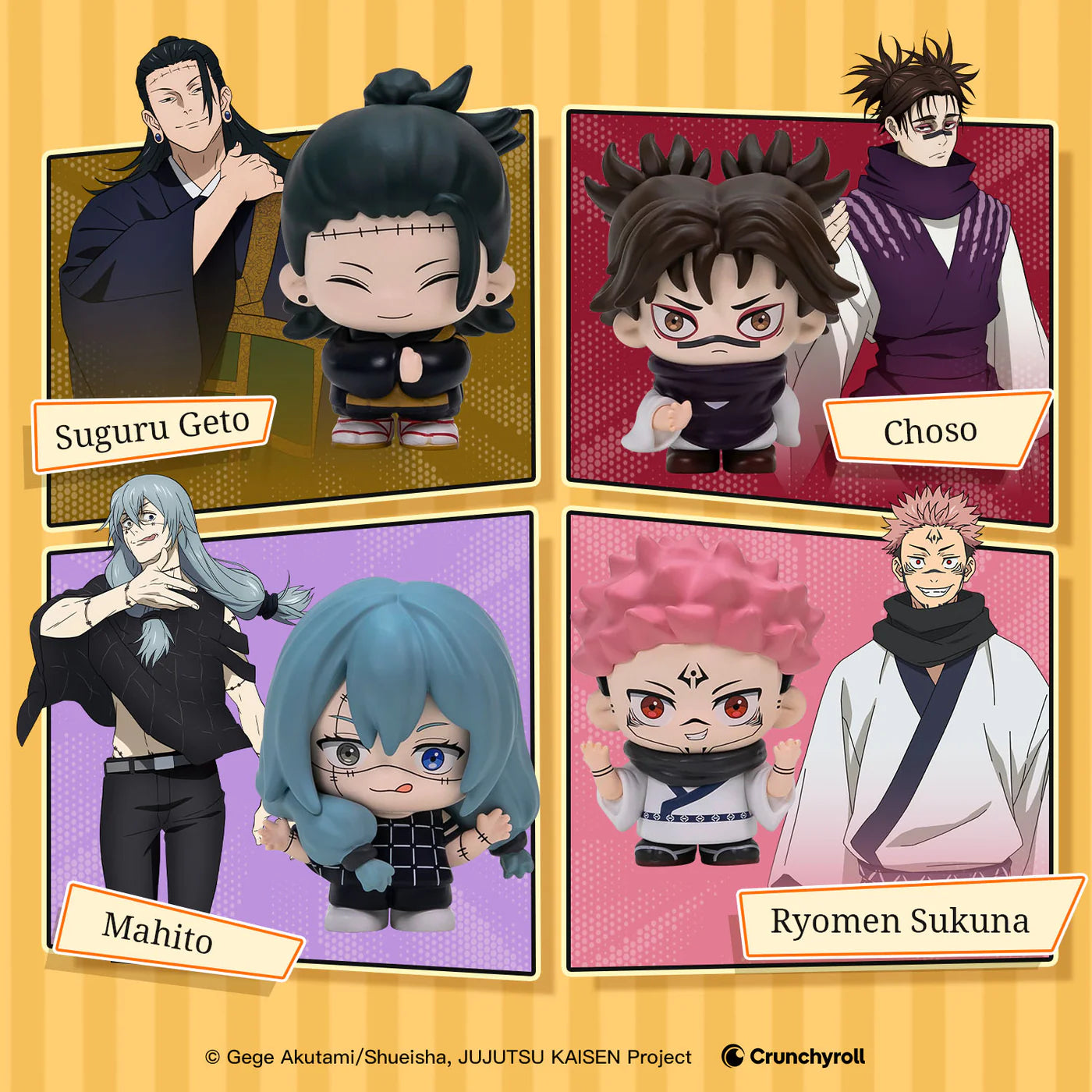 Jujutsu Kaisen Puremind Slice Of Life Blind Box Mini Fig Asst 12pcs