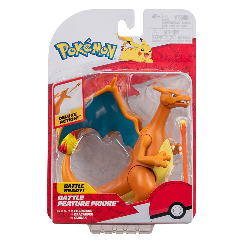 Pokemon Battle Feature Figure Charizard Dracaufeu W11