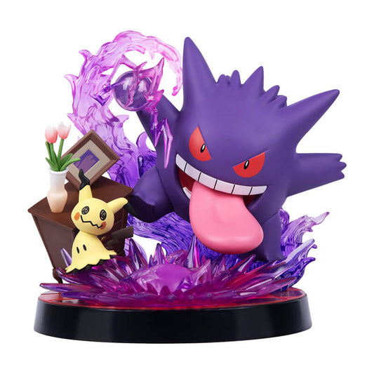 Pokemon Funism Prime Figure Ectoplasma et Mimikyu 20cm