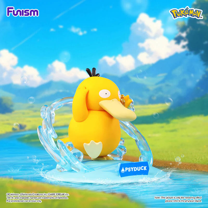Pokemon Funism Prime Figure Mini Psyduck Psykokwak 10cm
