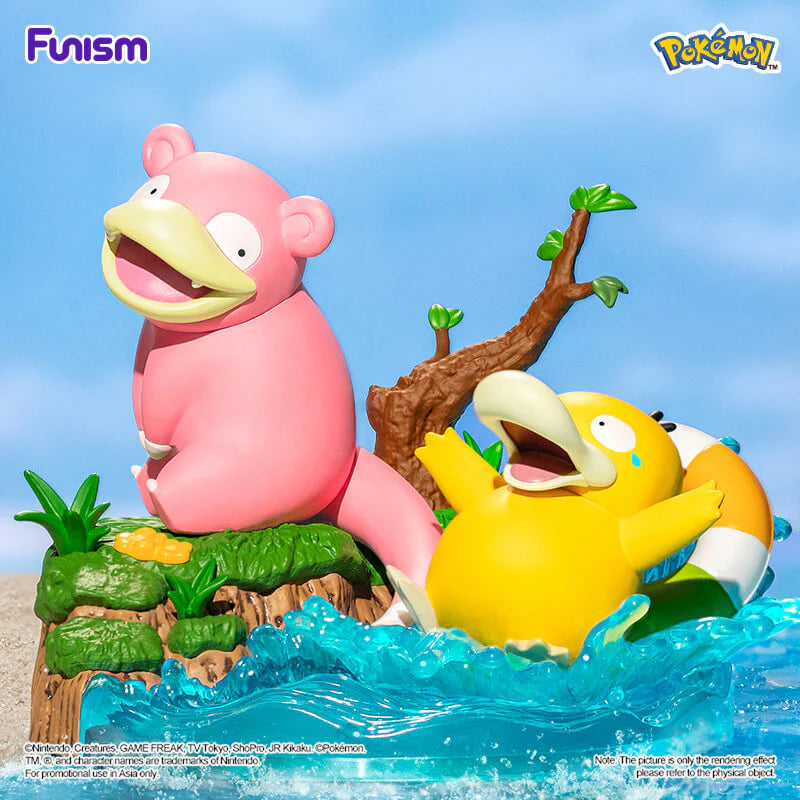 Pokémon Psyduck and Slowpoke - Prime Figure 20 cm