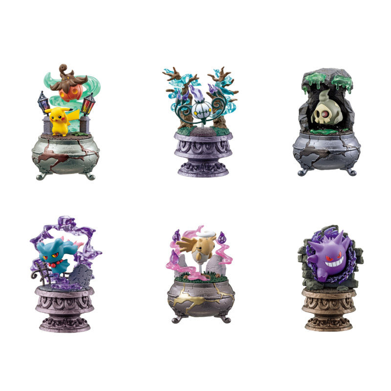 Re-ment Pokemon Little Night Collection 2 : 1Box (6pcs)