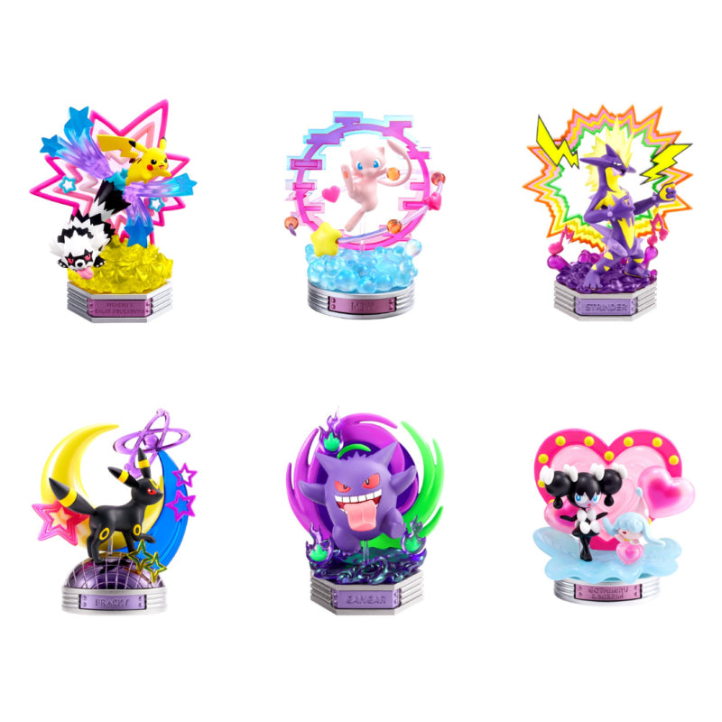 RE MENT Pokemon Neon Party: 1 Box (6pcs)