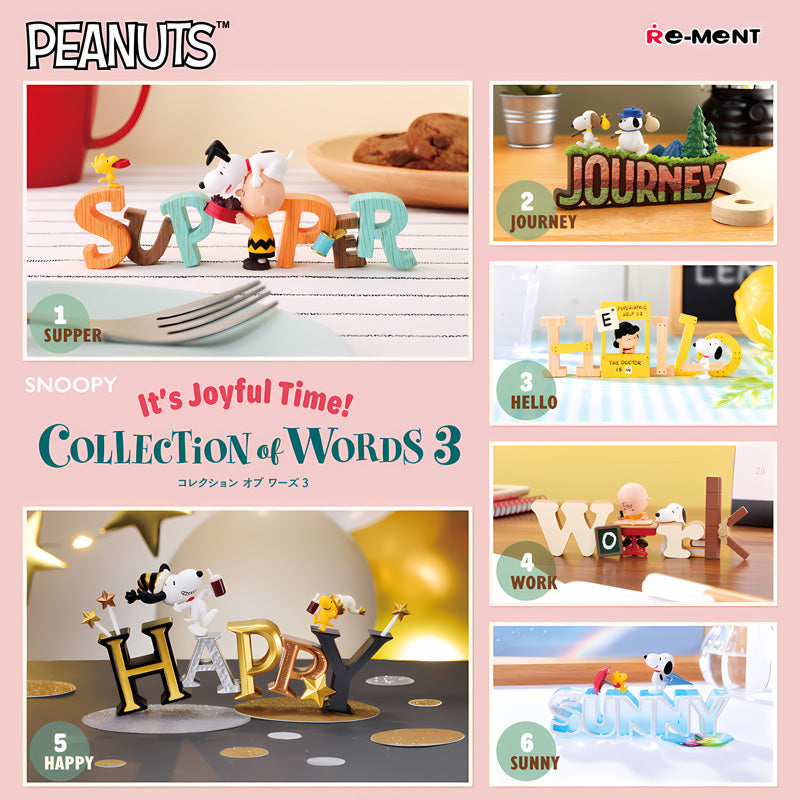 Snoopy Rement Collection Of Words Vol 3
