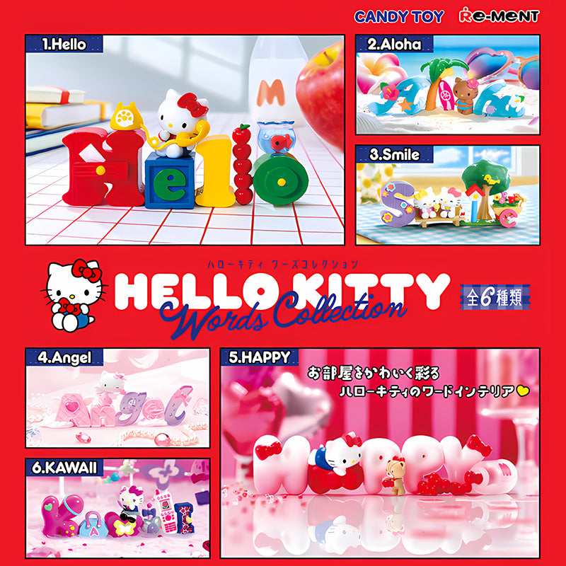 Hello Kitty Rement Words Collection