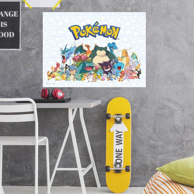 Pokemon Giant Wall Sticker Gotta Catch Em All 91x63cm
