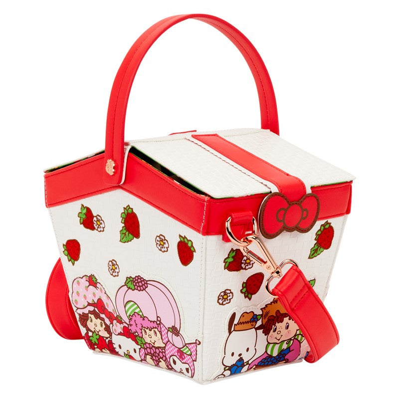 Hello Kitty Loungefly Handbag - Sanrio x Strawberry Shortcake