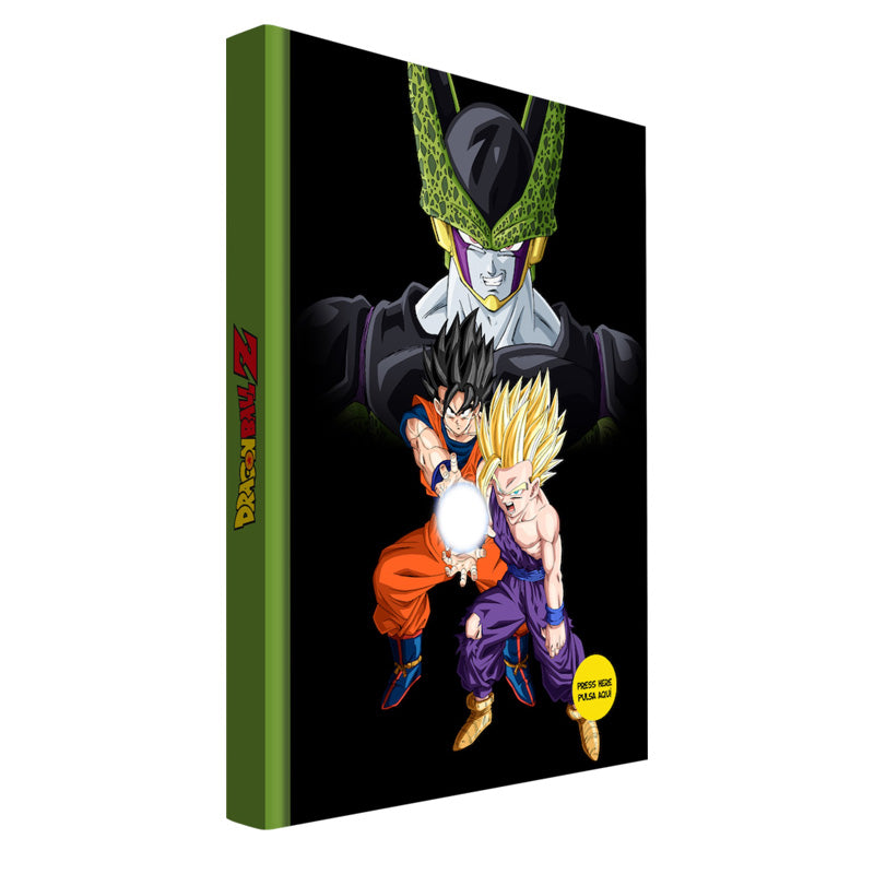 Dragon Ball Z Light-Up Notebook - Cell Final Battle