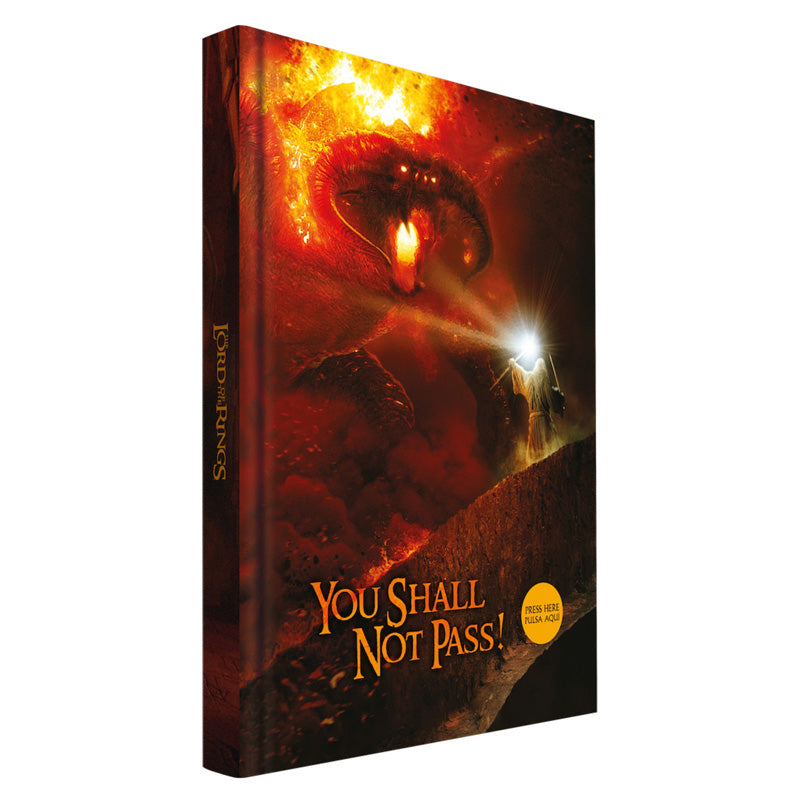 The Lord of the Rings Light-Up Notebook - You Shall Not Pass