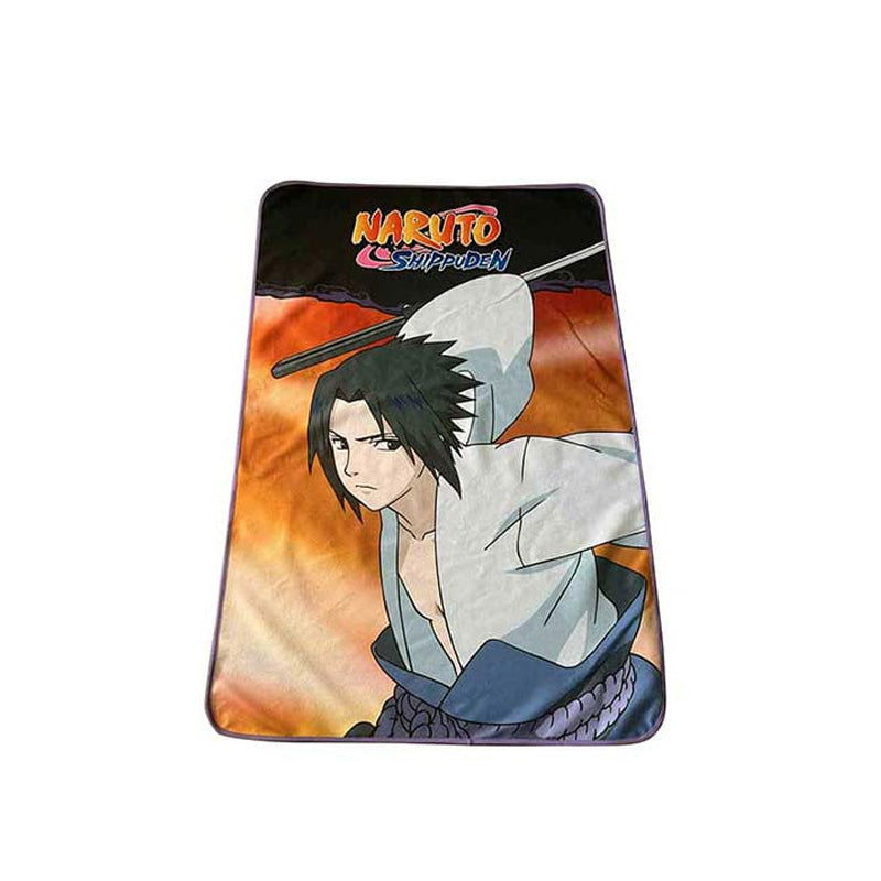 Naruto Fleece Blanket 100x150cm - Sasuke