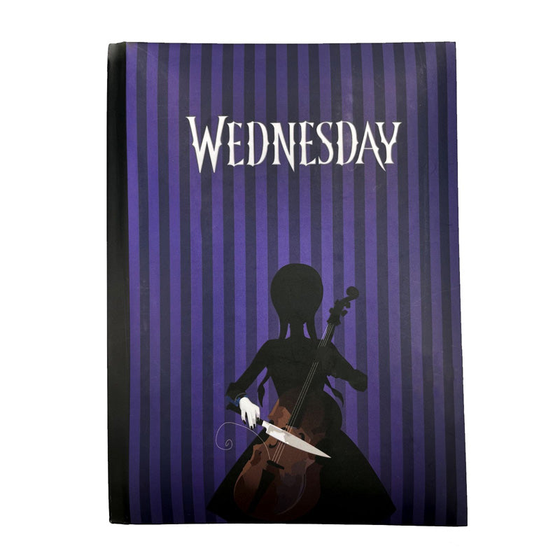 Wednesday Light-Up Notebook - Classic Wednesday