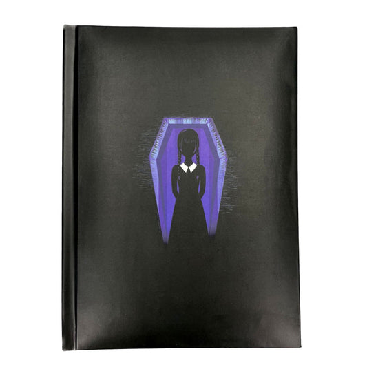Wednesday Light-Up Notebook - Dark Side