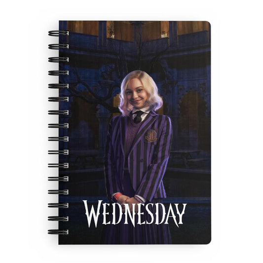 Wednesday Spiral Notebook 3D - Enid