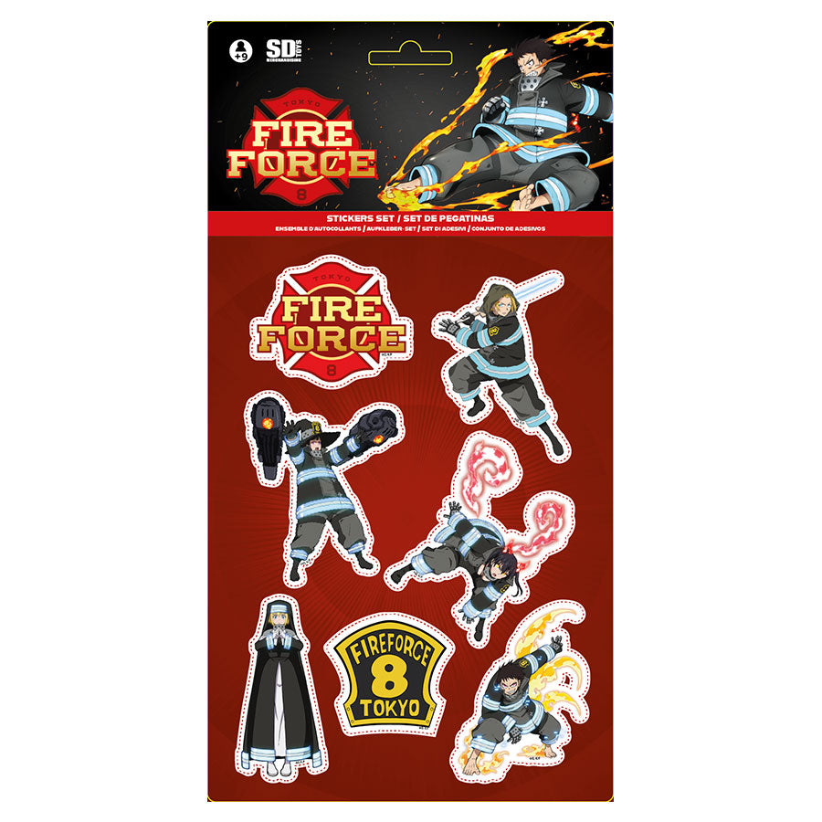 Fire Force Sticker Set