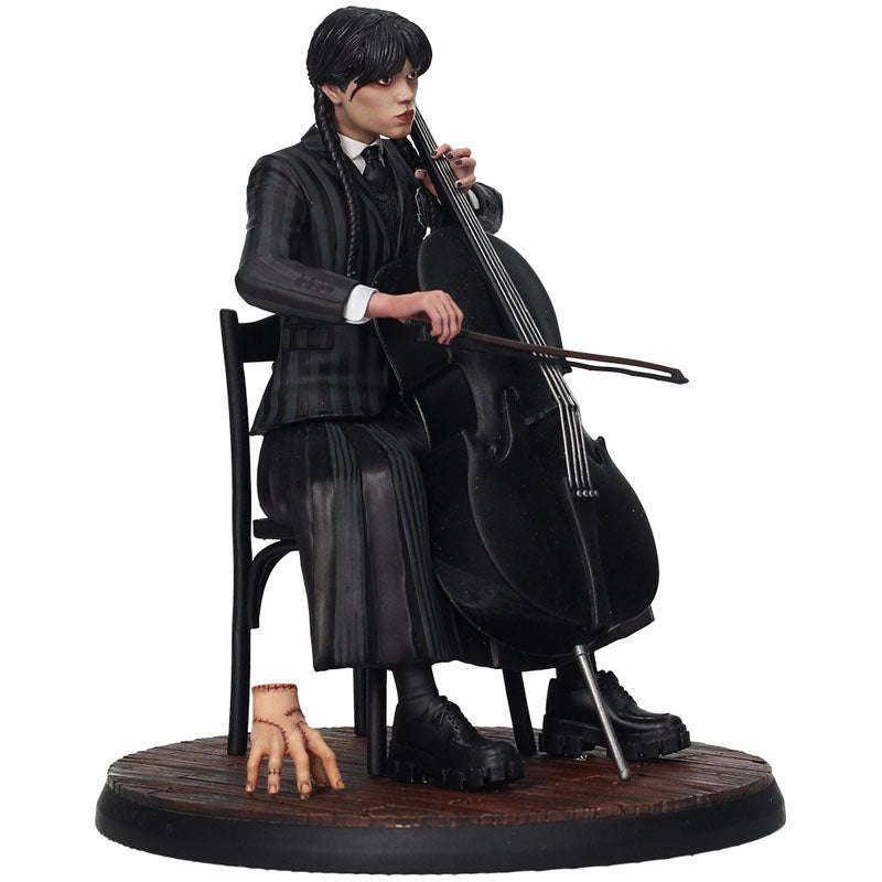 Wednesday PVC Statue - Wednesday & Cello 15cm