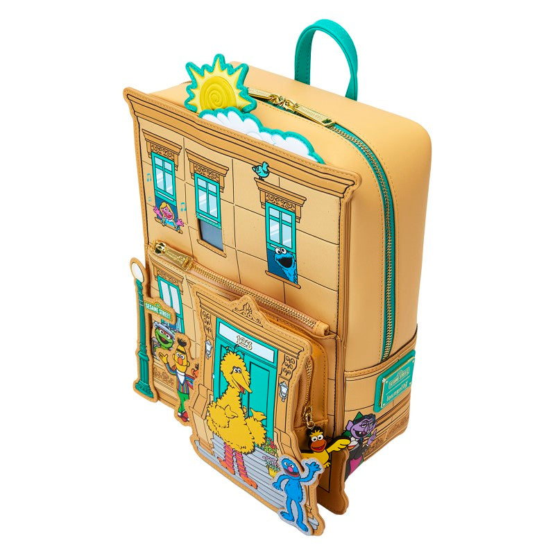 Sesame Street Loungefly Mini Backpack - Corner Building