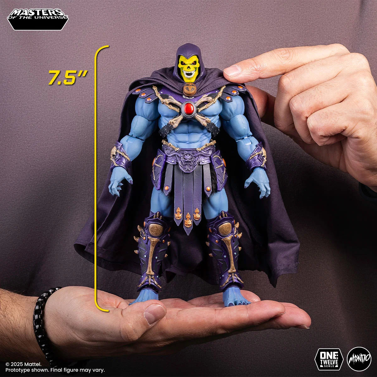 Masters Of The Universe Motu 200X Mondo 1/12 Scale Figure Skeletor
