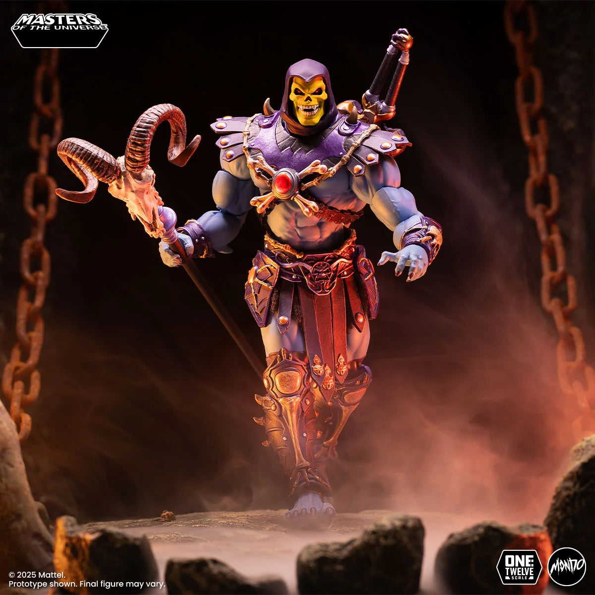 Masters Of The Universe Motu 200X Mondo 1/12 Scale Figure Skeletor
