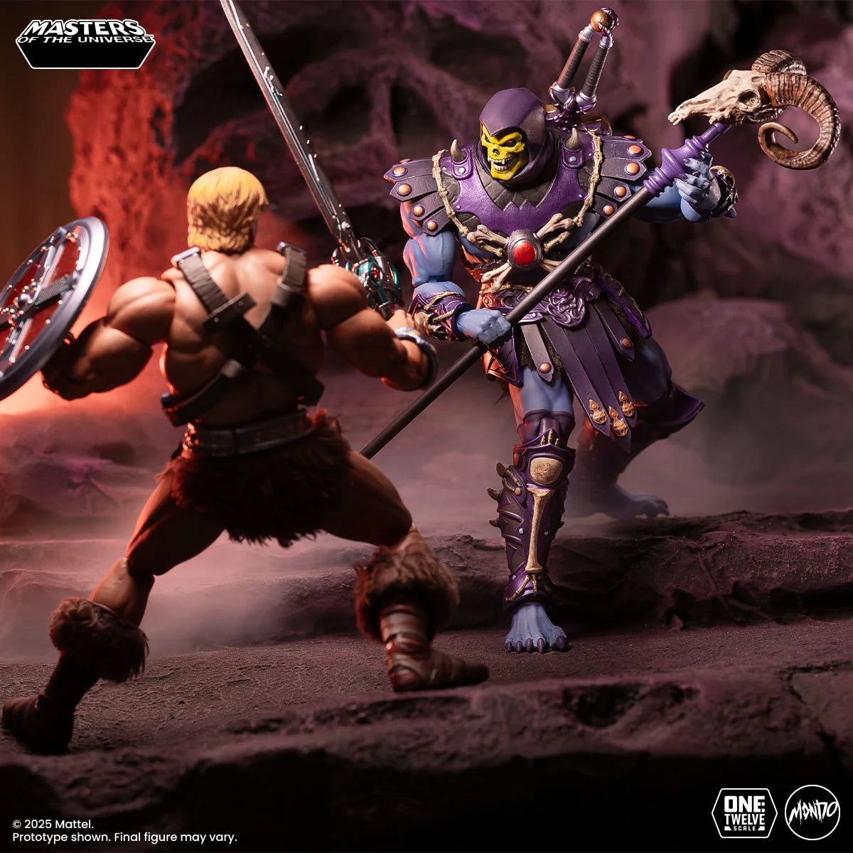 Masters Of The Universe Motu 200X Mondo 1/12 Scale Figure Skeletor