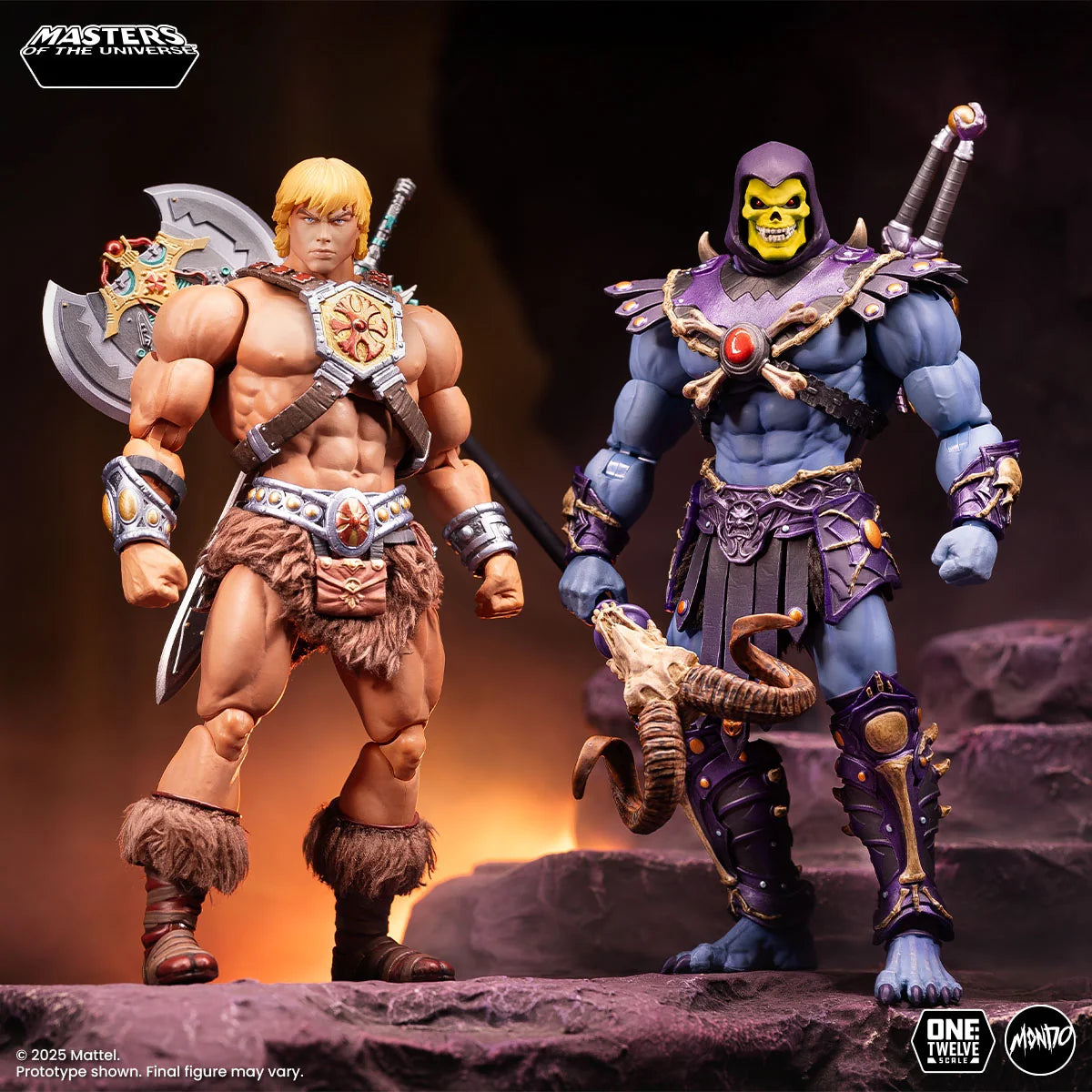 Masters Of The Universe Motu 200X Mondo 1/12 Scale Figure Skeletor