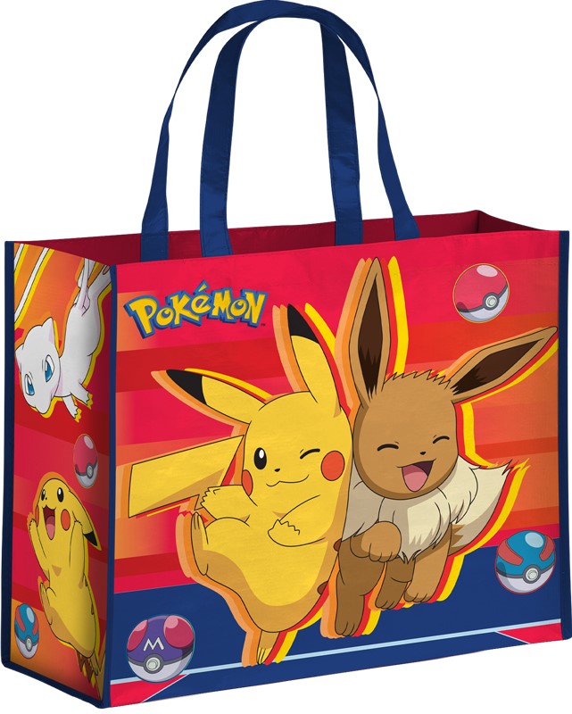 Pokemon Tote Bag PP 45x40x20cm - Pikachu & Eevee