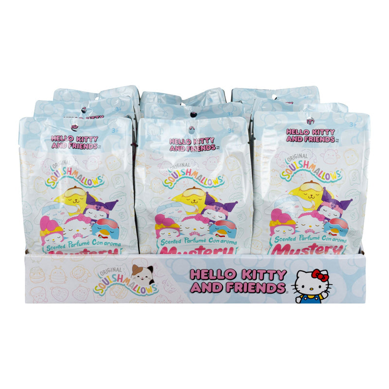 Hello Kitty And Friends Scented Blinds Spa Plush Asst 9Pcs 12,5cm [DISPLAY OF 9 - VERIFY PRICE: PVPC=single unit, cost=display]