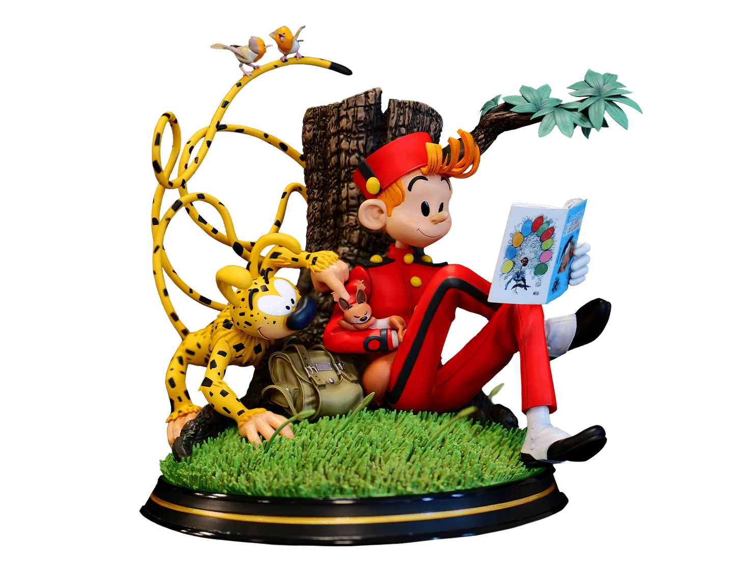 Spirou Statue Resine 1/6 Hommage A Franquin 26Cm 100Ex