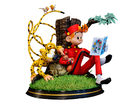 Spirou Statue Resine 1/6 Hommage A Franquin 26Cm 100Ex