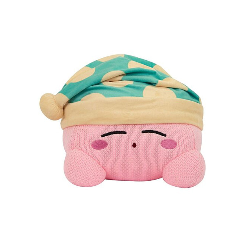 Kirby Nuiguru-Knit Crochet Plush - Sleeping Kirby 25cm