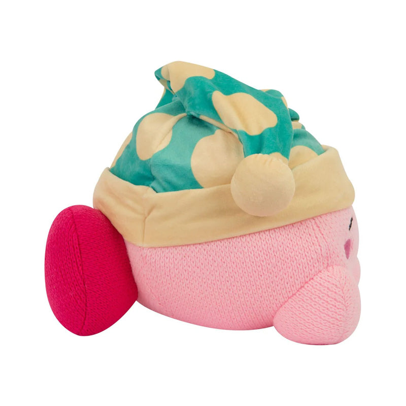 Kirby Nuiguru-Knit Crochet Plush - Sleeping Kirby 25cm