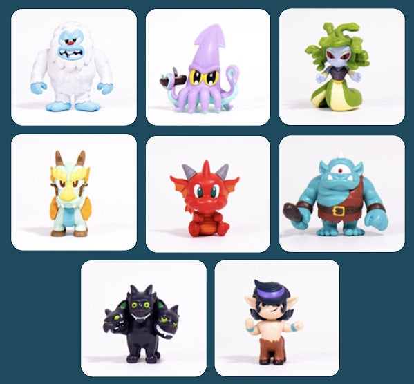 Mythzoo Mini Figures 12pcs (Display of 12)