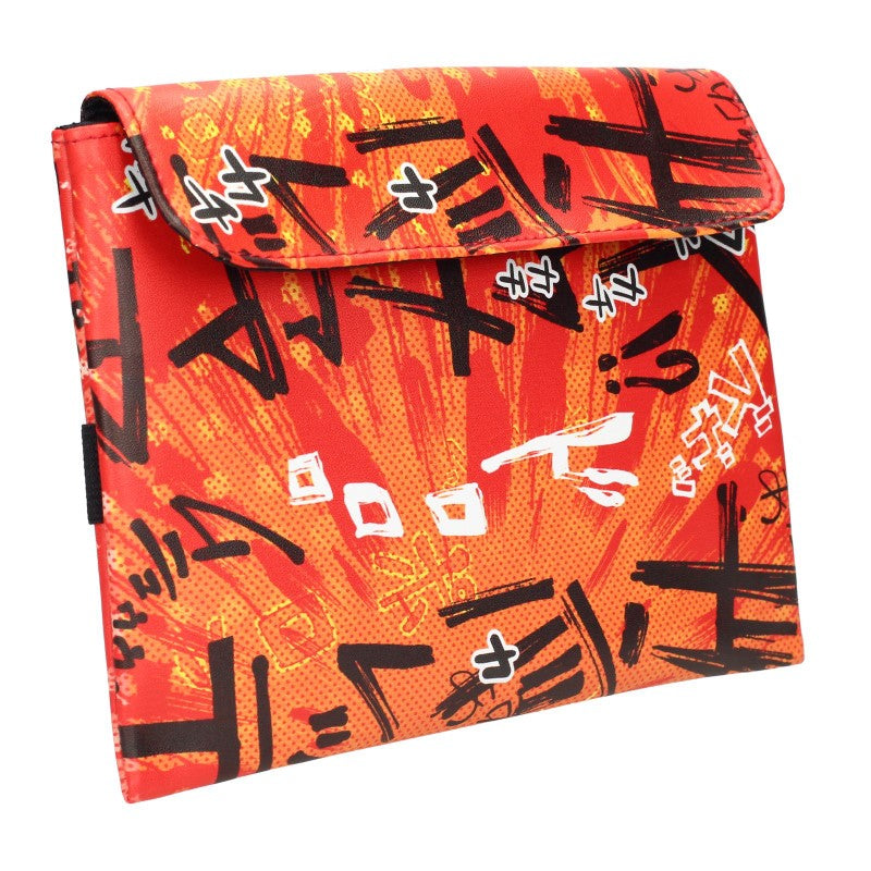 Manga / E-reader Protective Case - Kanji Orange 24x22x3cm