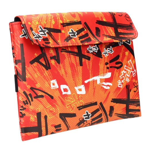 Manga / E-reader Protective Case - Kanji Orange 24x22x3cm