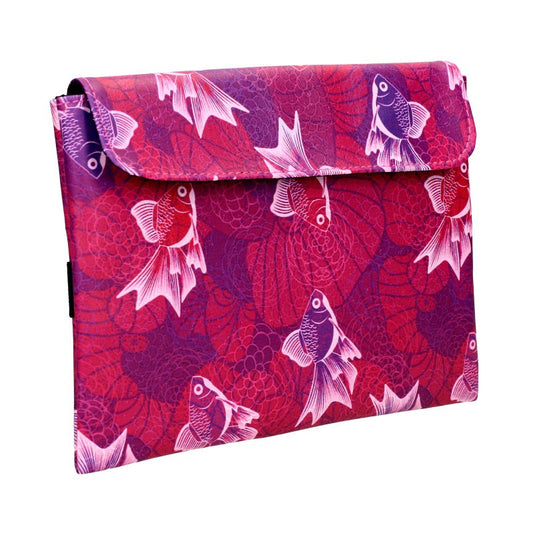 Manga / E-reader Protective Case - Fishbond Purple 24x22x3cm