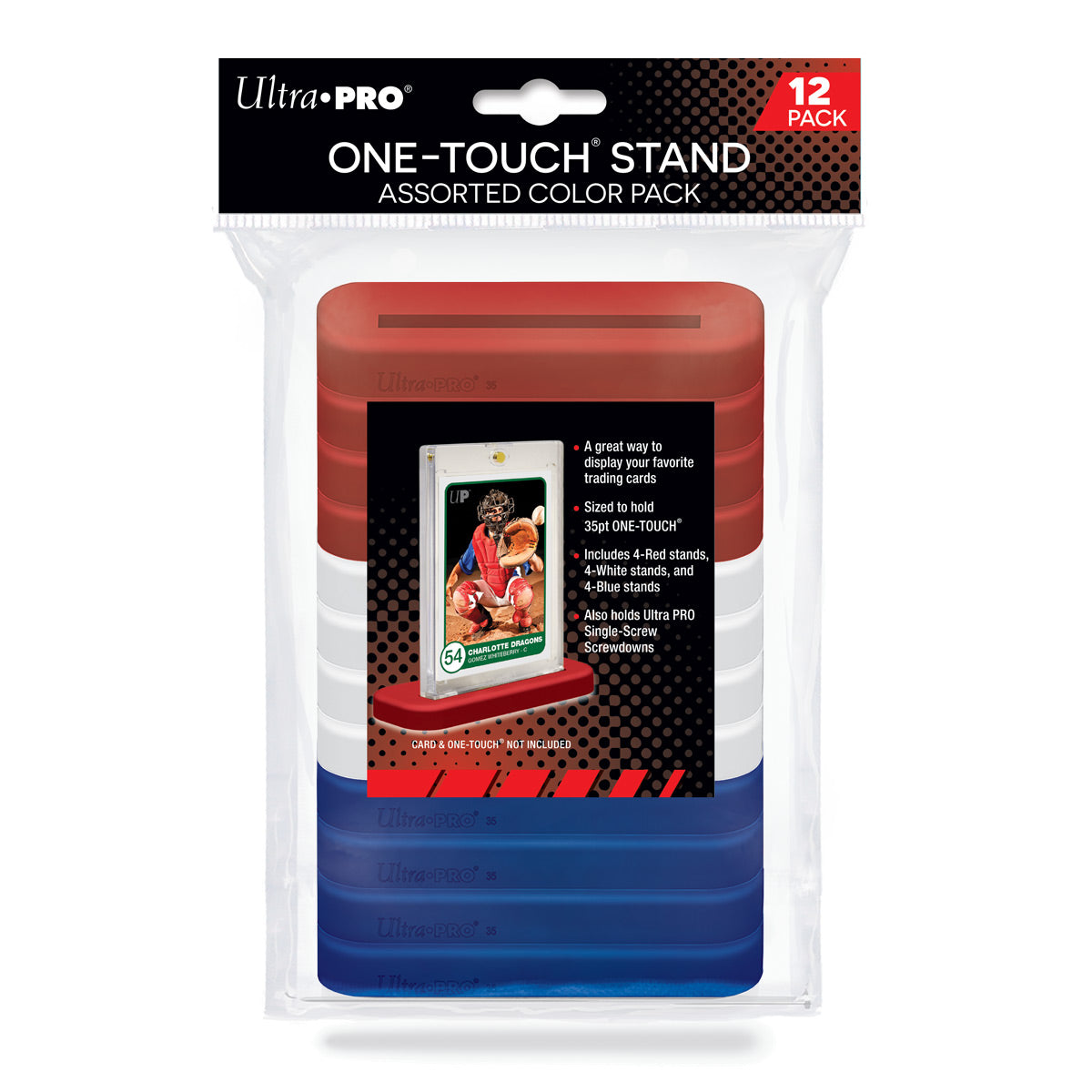 Ultra Pro One Touch Stand for 35PT - Assorted Colours 12pcs