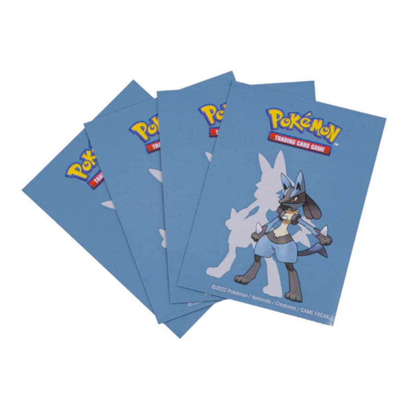 Pokemon Ultra Pro Deck Protector Sleeves - Lucario (Pack of 65)