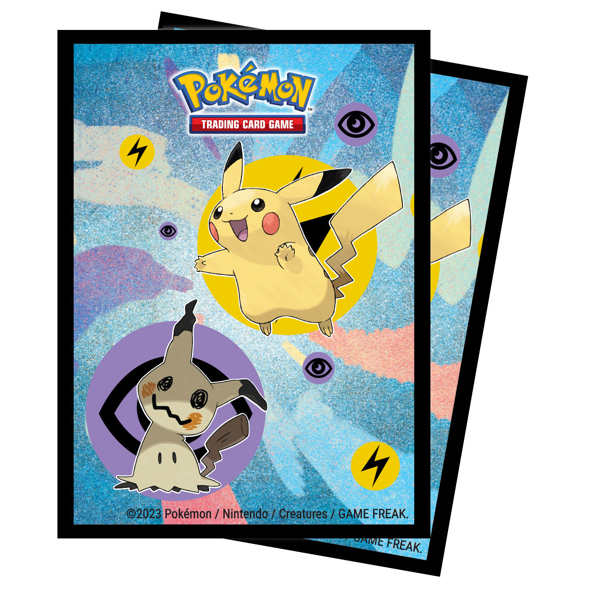 Pokemon Ultra Pro Deck Protector Sleeves - Pikachu & Mimikyu (Pack of 65)