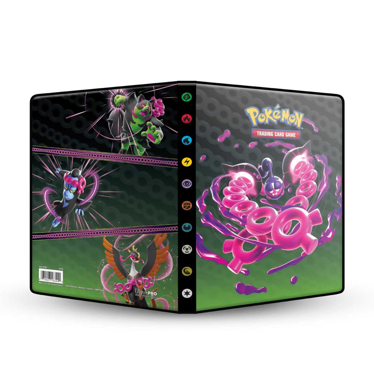 Pokemon Ultra Pro 4-Pocket Portfolio 10 Pages Scarlet and Violet 6.5