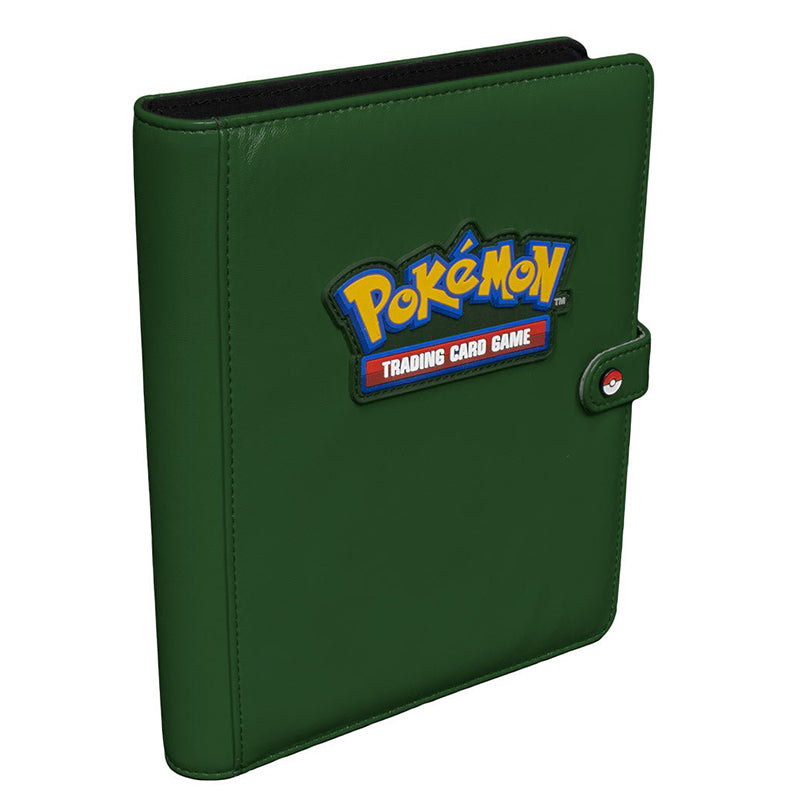 Pokemon Ultra Pro 4-Pocket Portfolio Premium Snap Binder 20 Pages Green