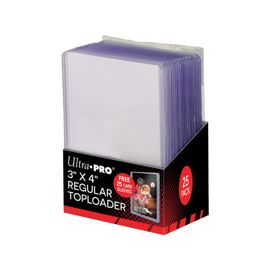 Ultra Pro Toploader with Penny Sleeves 25pcs