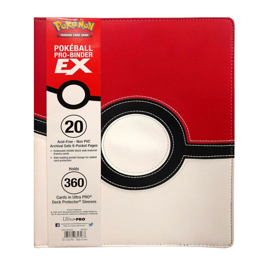 Pokemon Ultra Pro Portfolio Pro Pokeball EX