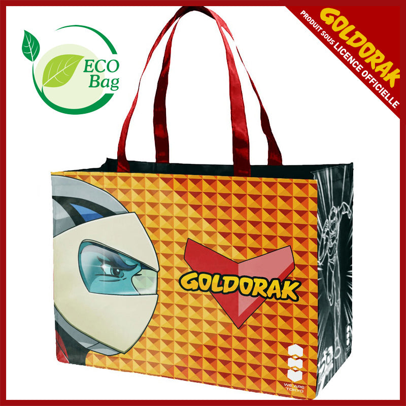 Goldorak Reusable Eco Bag Tote Bag Actarus 50x40x20cm