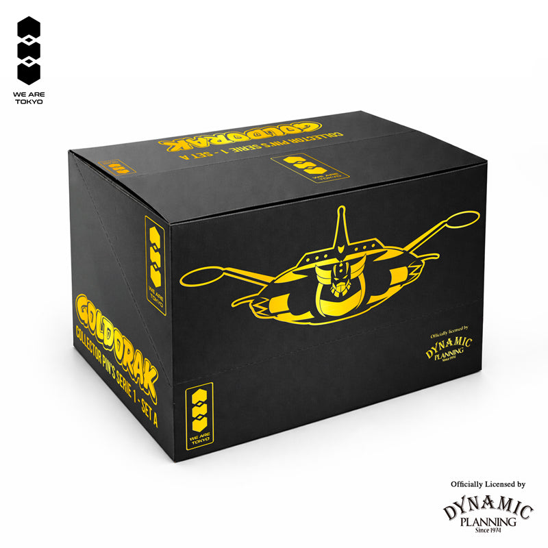 Goldorak Mystery Box Pins Set B 5cm Asst 6pcs