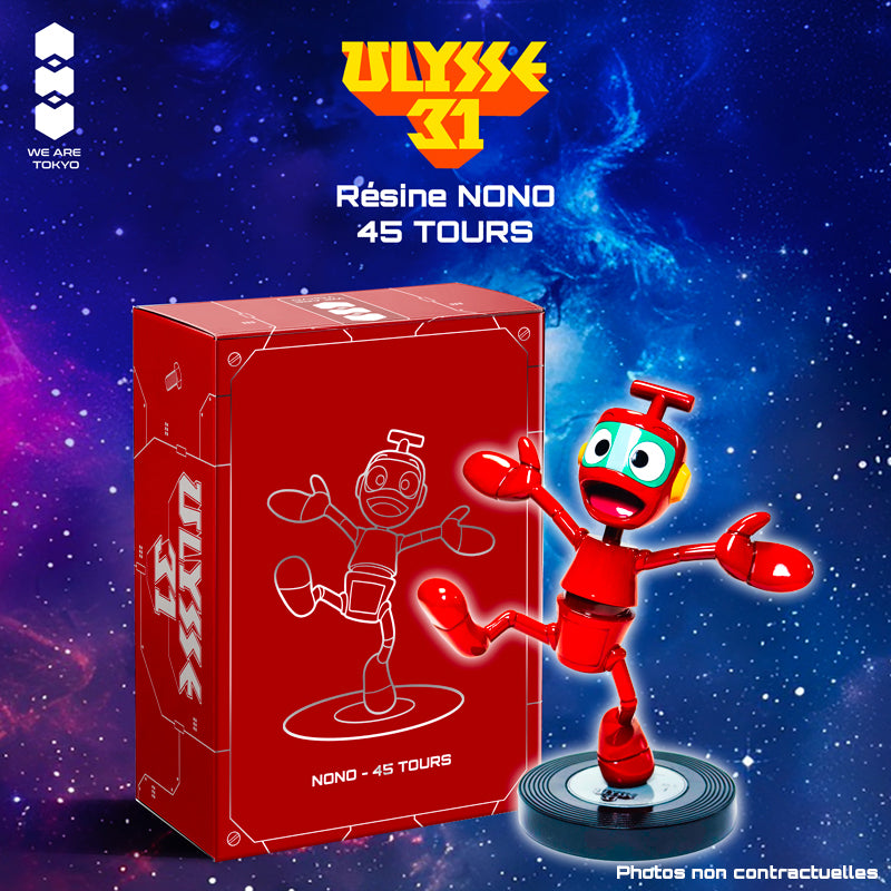 Ulysse 31 Nono 45Tours Resine 15cm