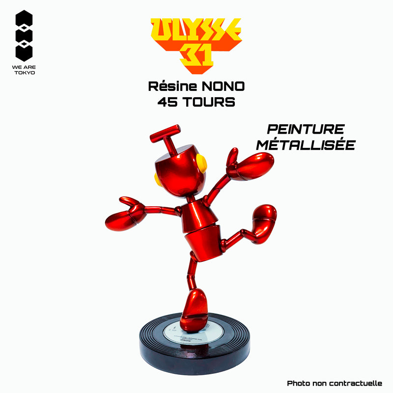 Ulysse 31 Nono 45Tours Resine 15cm
