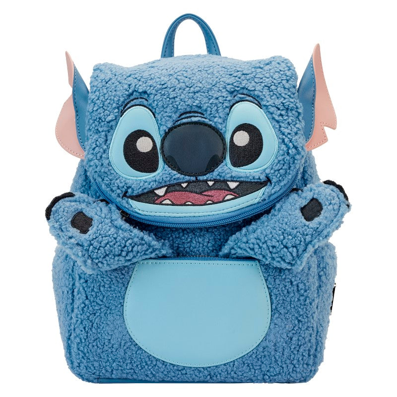 Disney Loungefly Mini Backpack - Stitch Plush Pocket
