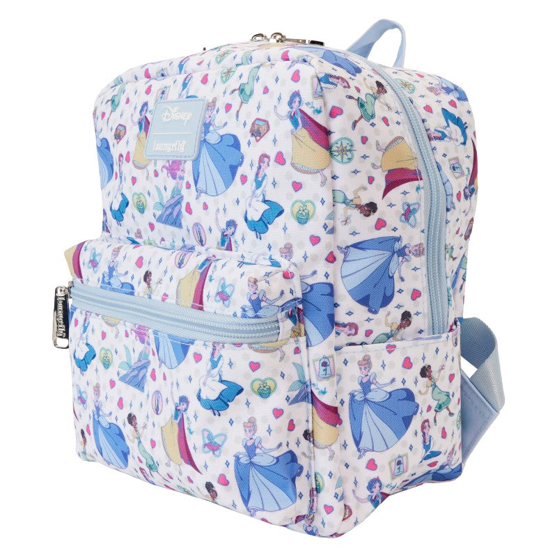 Disney Loungefly Nylon Mini Backpack - Princess Manga Style